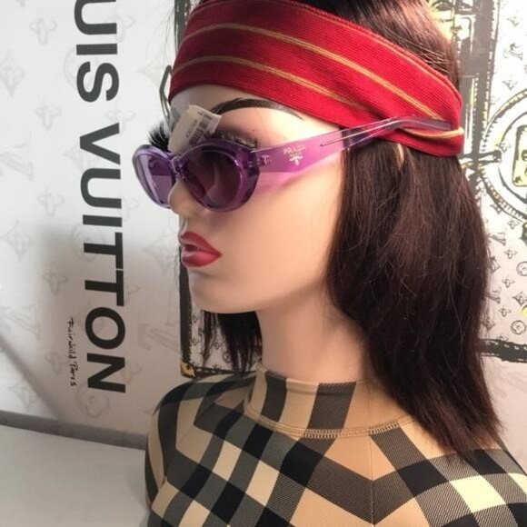 New Authentic Prada Purple Sunglasses for Women PR26Z - Picture 5 of 12